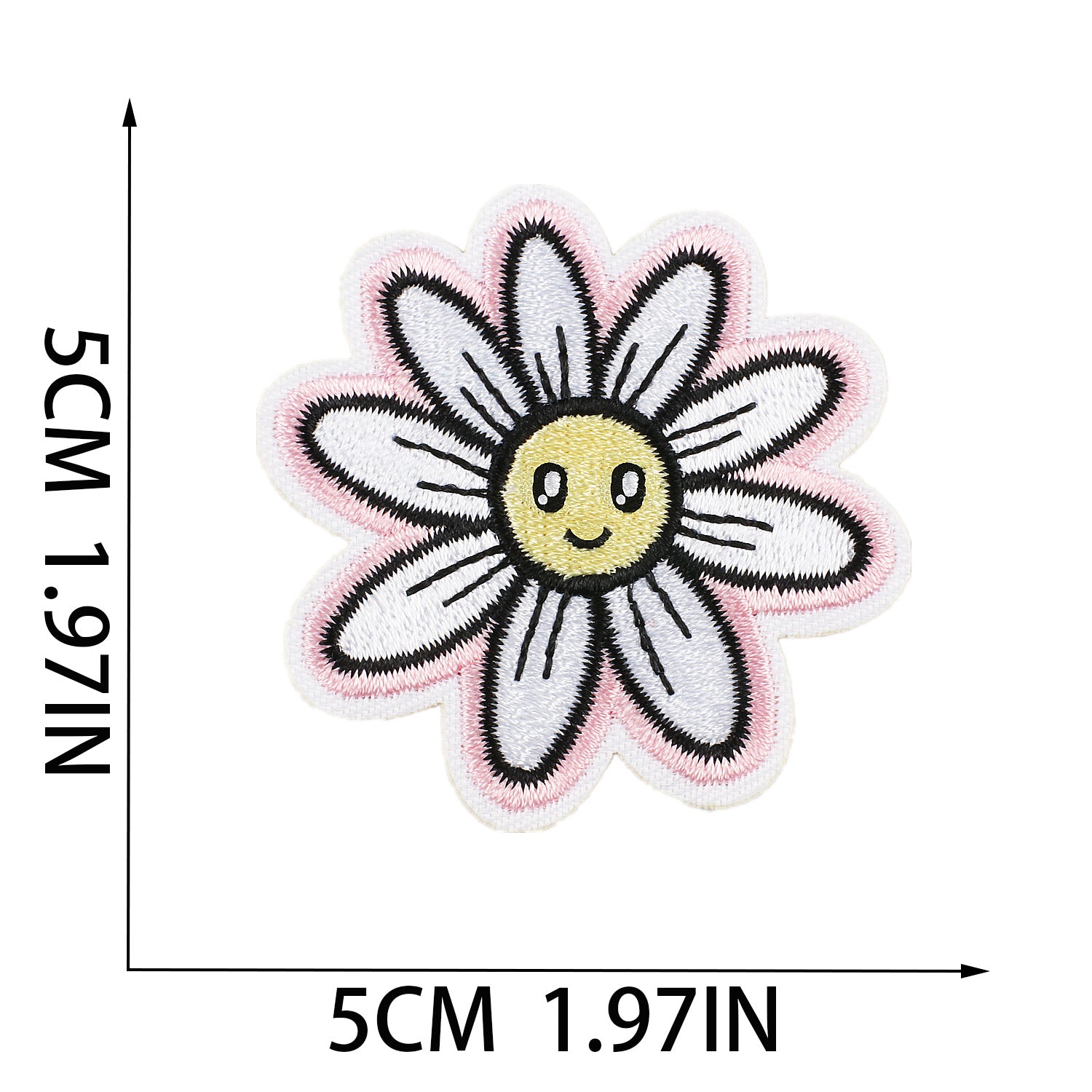 Wholesale Hundred Flowers Embroidery Patches Colorful Flowers Embroidery Patches